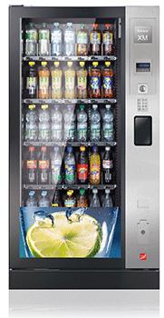 Automaten für Kaltgetränke wie Cola, Mineralwasser, Limonaden
