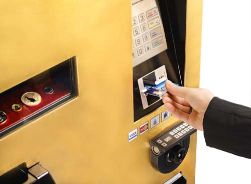 Goldautomat statt Geldautomat