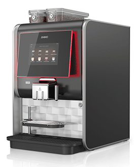 Kaffeevollautomat von Animo für Bohnen, mit Frischmilcheinheit- OptiMe
