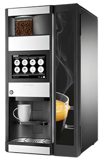 Kaffeeautomat von Wittenborg 9100 ES (ganze Bohnen) 