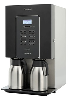Kaffeevollautomat High Speed von Animo für lösliche Produkte - OptiVend HS und HS Duo für Kannen und Tassen