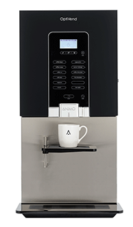 Kaffeevollautomat TL-Version von Animo für lösliche Produkte - OptiVend 11 TL NG für hohe Kannen