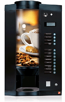 Kaffeemaschine von Sielaff Sielissimo CVT 3201 Table-Top Kombi Bohnen + Instant