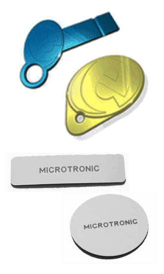 U-Key / E-Key und U-Tag / E-Tag - multifunktionale Datenträger - von Microtronic / Mei